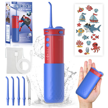 JTF Kids Water Dental Flosser F600 Blue
