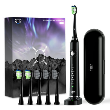 JTF P200 Black Electric Toothbrush