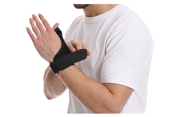 Thumb Stabilizer Splint, Thumb Brace for Trigger Finger, Pain Relief, Arthritis, Tendonitis, Sprains, Sprained and Carpal Tunnel Supporting, Fits Both Left or Right Hands